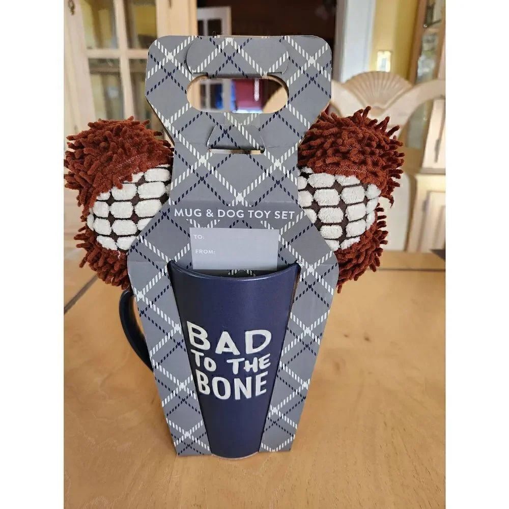 Mug & dog toy set BAD TO THE BONE - Picture 2 of 2